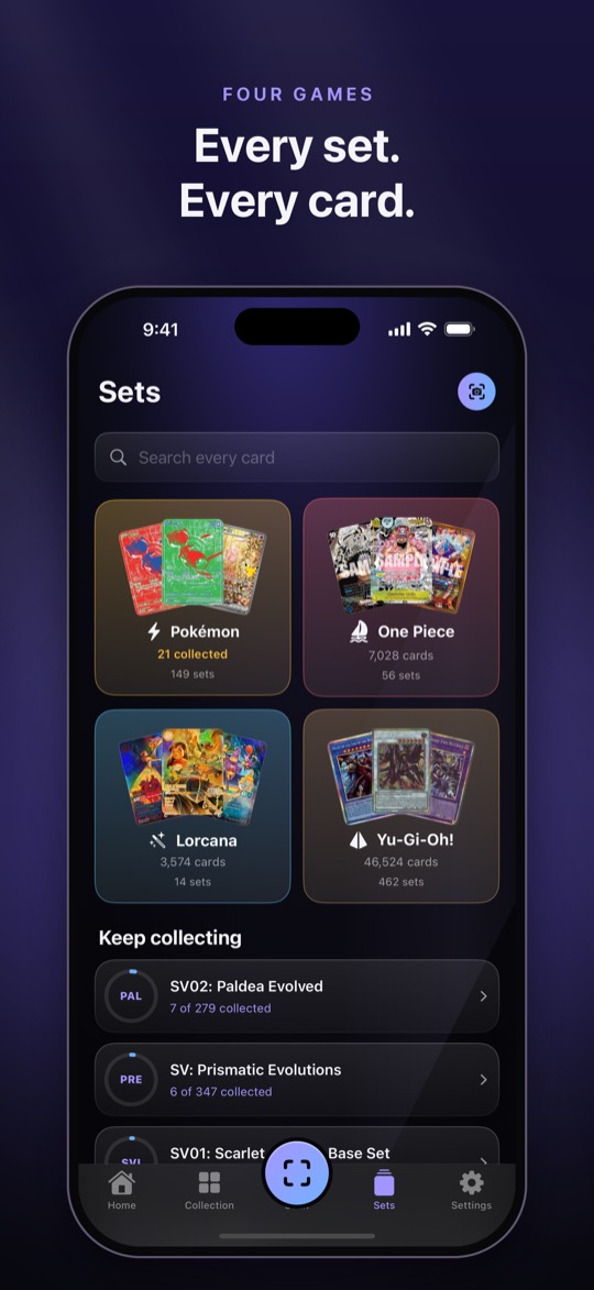 Set checklists